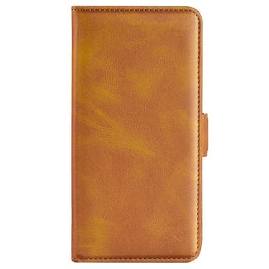 SKALO Samsung S23 Premium Wallet Lompakkokotelo - Vaaleanruskea