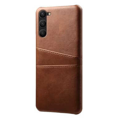 SKALO Samsung S23 PU-nahkainen Korttikotelo - Ruskea