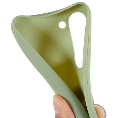 SKALO Samsung S23 Plus Ultraohut TPU-kuori - Vihreä