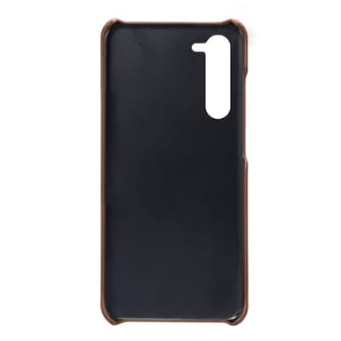 SKALO Samsung S23 PU-nahkainen Korttikotelo - Ruskea
