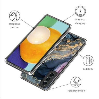 SKALO Samsung S23 Marmori TPU kuori - #7