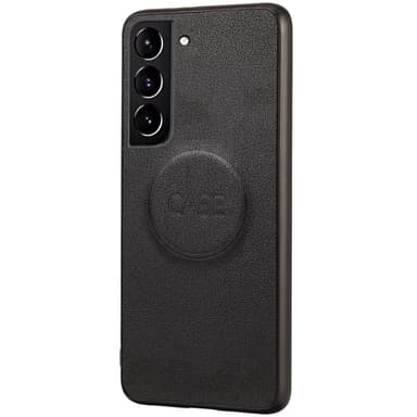 SKALO Samsung S23 DOLIZMA 2 in 1 magneettinen lompakkokotelo - Musta