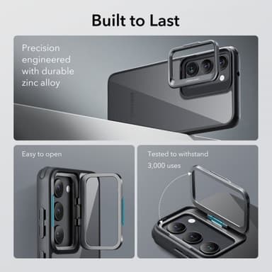 ESR Samsung Galaxy S23 Plus Kuori Classic Kickstand Läpinäkyvä Kirkas