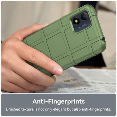 SKALO Motorola Moto E13 4G Rugged Shield iskunkestävä TPU suojakuori