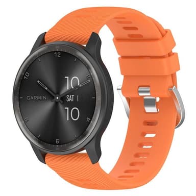 Pure urheiluranneke Garmin Vivomove Trend - Oranssi
