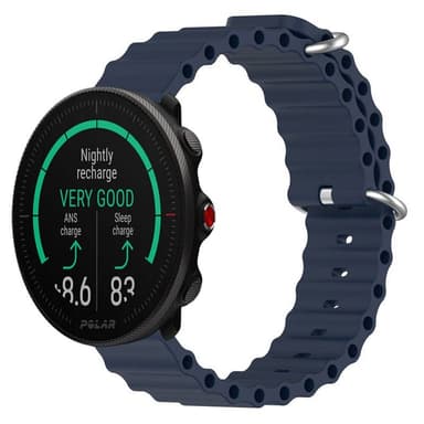 Ocean kellon renneke to Polar Vantage M2 - Tummansininen