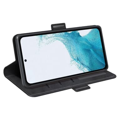 SKALO Samsung A54 5G Premium Wallet Lompakkokotelo - Musta