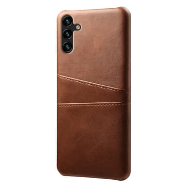 SKALO Samsung A34 5G PU-nahkainen Korttikotelo - Ruskea