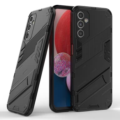 SKALO Samsung A14 4G/5G Hybrid BIBERCAS Suojakuori - Musta