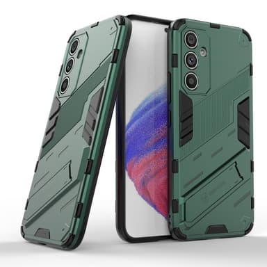 SKALO Samsung A54 5G Hybrid BIBERCAS Suojakuori - Vihreä