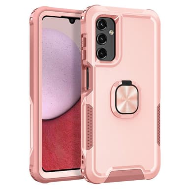 SKALO Samsung A54 5G Armor Hybridi metallirengas kuori - Pinkki