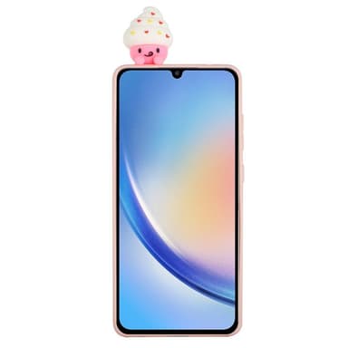 SKALO Samsung A34 5G 3D Cartoon Suojakuori