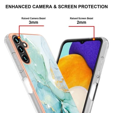 SKALO Samsung A54 5G Marmori TPU kuori - #3