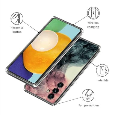 SKALO Samsung A34 5G Marmori TPU kuori - #5
