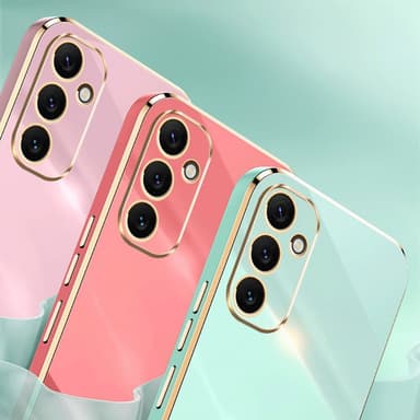 SKALO Samsung A34 5G XINLI TPU suojakuori rengas - Turkoosi