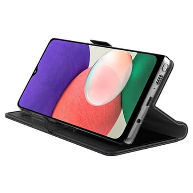 SKALO Samsung A14 4G/5G Kortinhaltijan peililompakko - Musta