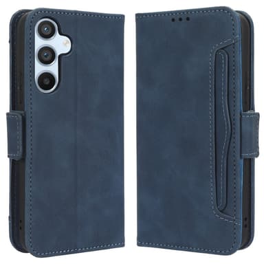 SKALO Samsung A54 5G 6-lokeroa Lompakkokotelo - Sininen