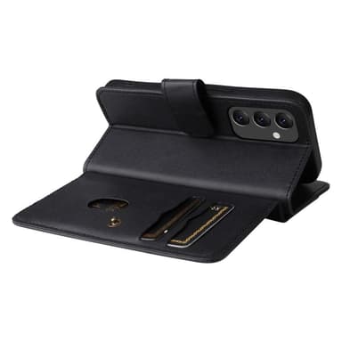 SKALO Samsung A14 5G 10-lokeroa Lompakkokotelo - Musta