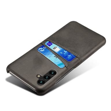 SKALO Samsung A34 5G PU-nahkainen Korttikotelo - Musta