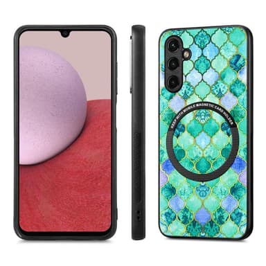 SKALO Samsung A14 4G/5G Motif Suojakuori magneettirenkaalla - #2
