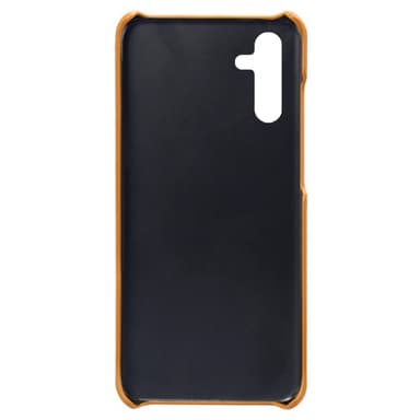 SKALO Samsung A54 5G PU-nahkainen Korttikotelo - Vaaleanruskea
