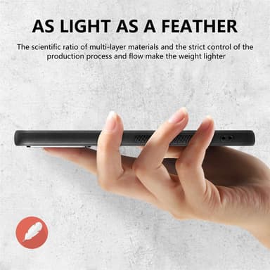 SKALO Samsung A14 4G/5G Carbon Fiber TPU-suojakuori - Khaki