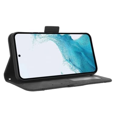 SKALO Samsung A54 5G 6-lokeroa Lompakkokotelo - Musta