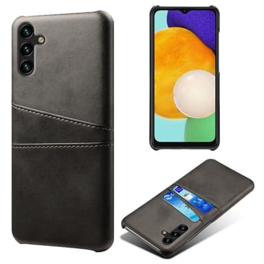 SKALO Samsung A34 5G PU-nahkainen Korttikotelo - Musta