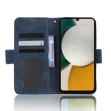 SKALO Samsung A34 5G 6-lokeroa Lompakkokotelo - Sininen