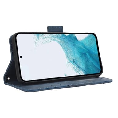 SKALO Samsung A54 5G 6-lokeroa Lompakkokotelo - Sininen