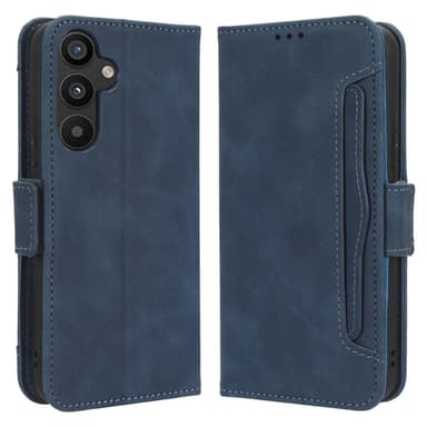 SKALO Samsung A34 5G 6-lokeroa Lompakkokotelo - Sininen