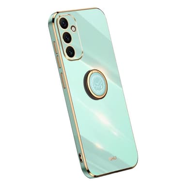 SKALO Samsung A34 5G XINLI TPU suojakuori rengas - Turkoosi