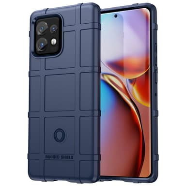 SKALO Motorola Edge 40 Pro 5G Rugged Shield iskunkestävä TPU suojakuori
