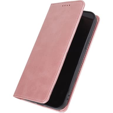SKALO Motorola Edge 40 5G Premium Wallet Lompakkokotelo - Ruusukulta