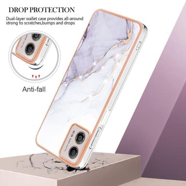 SKALO Motorola Moto G23 4G Marmori TPU kuori - #3