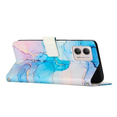 SKALO Motorola Moto G23 4G Marmori 3D Lompakkokotelo