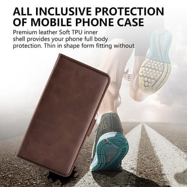 SKALO Motorola Moto G73 5G Premium Wallet Lompakkokotelo - Sininen