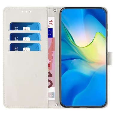 SKALO Motorola Moto G23 4G Marmori 3D Lompakkokotelo
