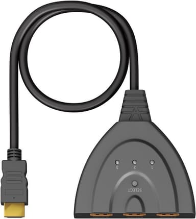 Goobay Manuaalinen HDMI™-kytkin 3–1 (4K   30 Hz)