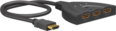 Goobay Manuaalinen HDMI™-kytkin 3–1 (4K   30 Hz)