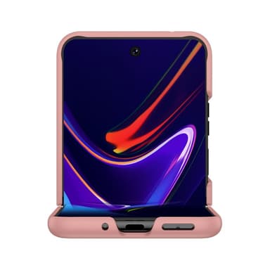 SKALO Motorola Razr 40 Ultra 5G Ultrathin Skin-touch Fold Suojakuori - Pinkki