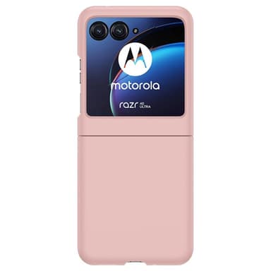 SKALO Motorola Razr 40 Ultra 5G Ultrathin Skin-touch Fold Suojakuori - Pinkki