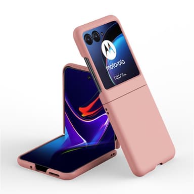 SKALO Motorola Razr 40 Ultra 5G Ultrathin Skin-touch Fold Suojakuori - Pinkki