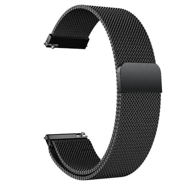 SKALO Milanese Loop to Garmin Vivomove 3 - Musta