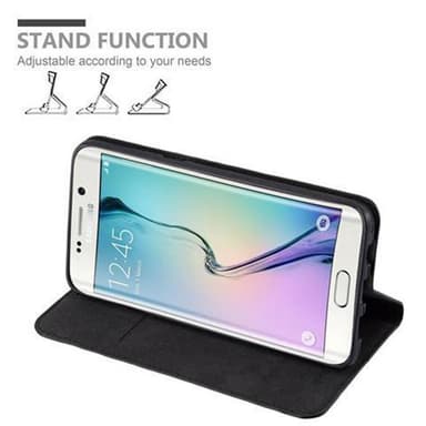 Samsung Galaxy S6 EDGE PLUS Suojakuori Kotelo (Musta)