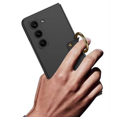 SKALO Samsung Z Fold5 GKK Fold Rengas kuori - Musta