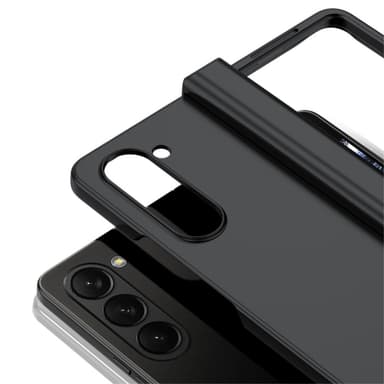 SKALO Samsung Z Fold5 Skin-touch Fold Suojakuori - Oranssi