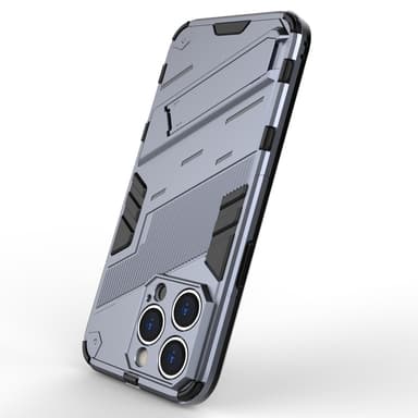 SKALO iPhone 15 Pro Max Hybrid BIBERCAS Suojakuori - Tummansininen