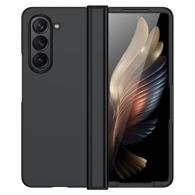 SKALO Samsung Z Fold5 Skin-touch Fold Suojakuori - Musta