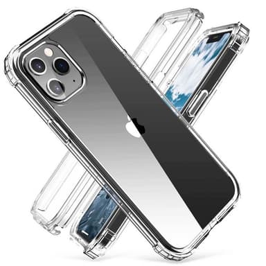 360° Iskunkestävä Suojakuori 2i1 kotelo Apple iPhone 15 Pro Max